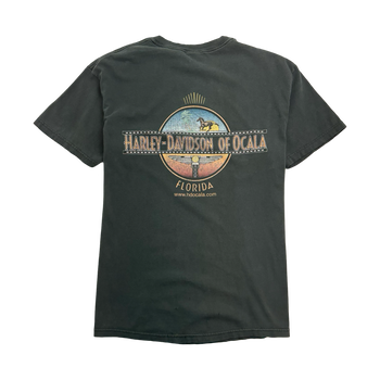 (M) Vintage '05 Florida Harley Davidson Tee Black