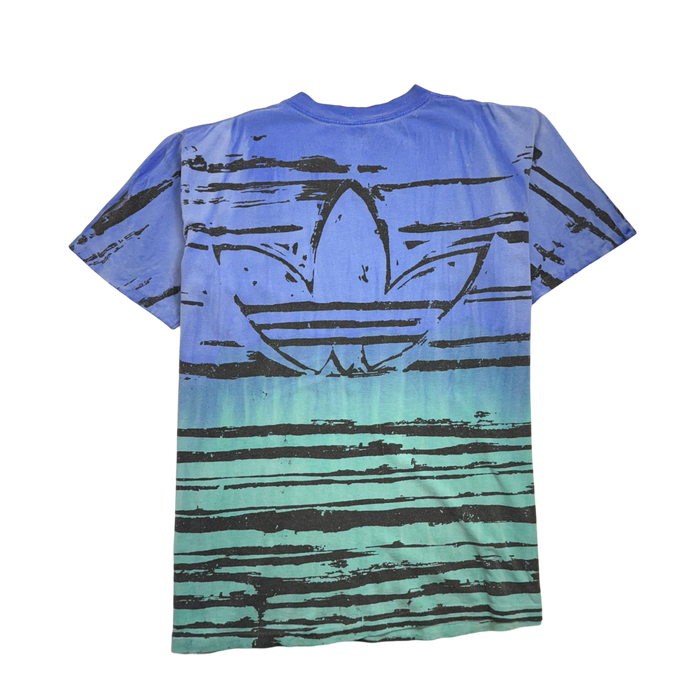 Vintage 90s Adidas AOP Gradient Tee | Vitnage Clothing Store Canada