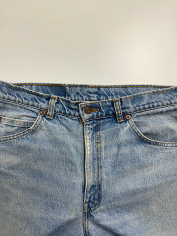 (34) Vintage Levis 634 Orange Tab Denim Pants