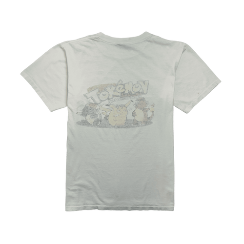 (L) Vintage 90s Tokemon Tee White | Vintage Clothing Store Canada