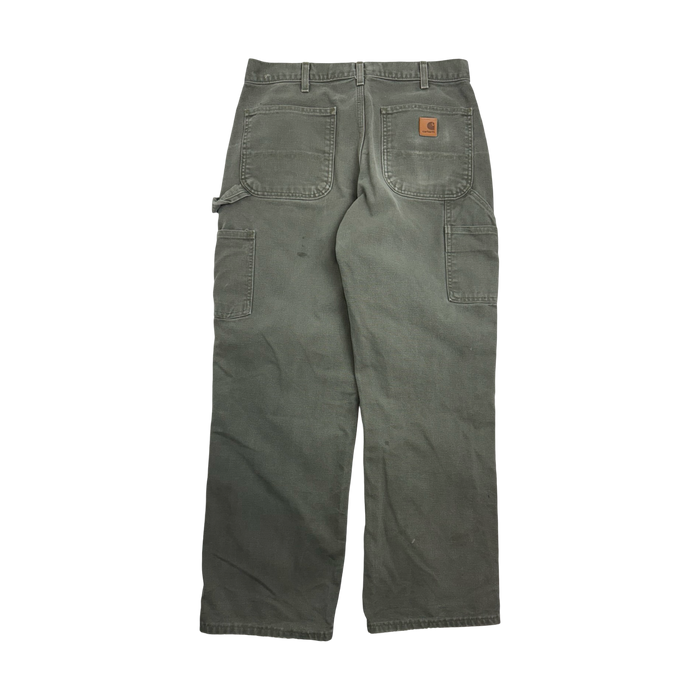 Vintage Carhartt Carpenter Pants Green | Vitnage Clothing Store Canada