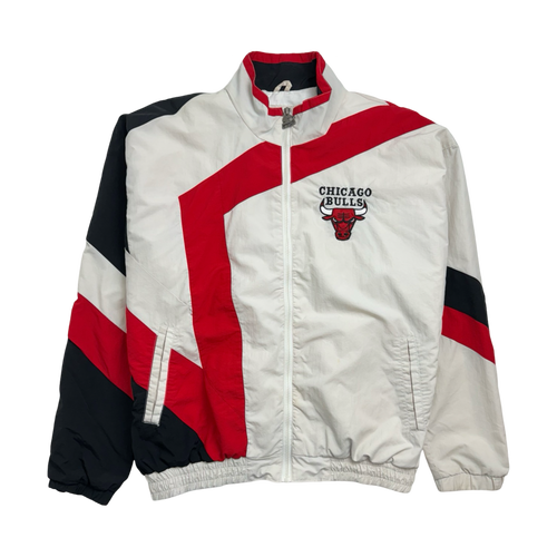 (XL) Vintage 90s Chicago Bulls Windbreaker Zip-Up Jacket | Vintage Clothing Store Canada