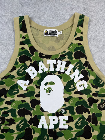 BAPE ABC Tank Top Green (USED)