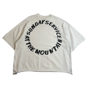 Kanye West Sunday Service Trust God Tee Cream (USED)