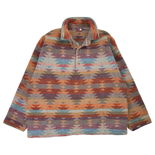 Vintage Aztec Design Wool Pullover | Vintage Clothing Store Canada