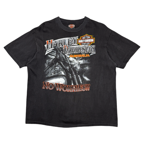 Vintage Harley Davidson No Worries Tee Black | Vintage Clothing Store Canada