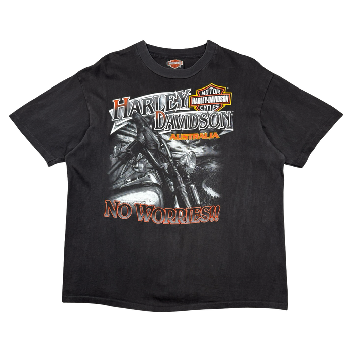 Vintage Harley Davidson No Worries Tee Black | Vitnage Clothing Store Canada