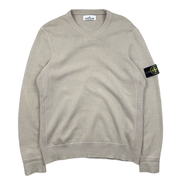 Stone Island Knitted Crewneck Cream (USED)