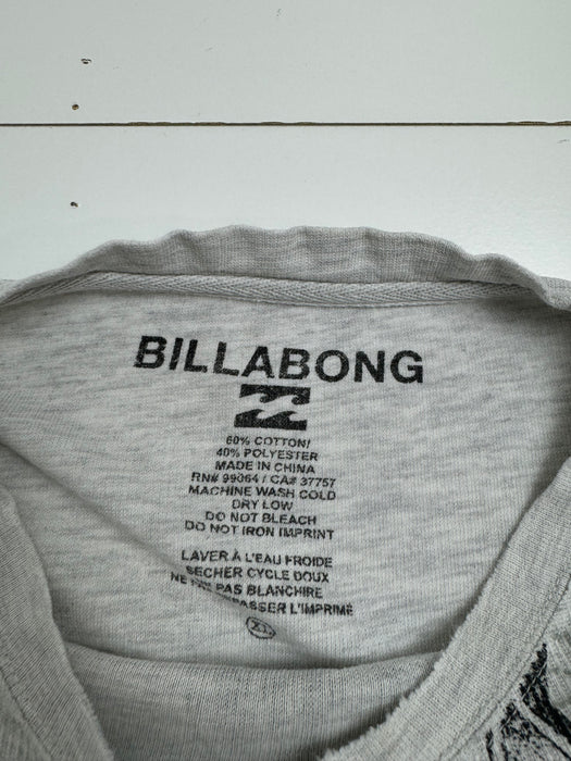 Vintage Y2k Billabong Waffle L/S Tee White | Vitnage Clothing Store Canada