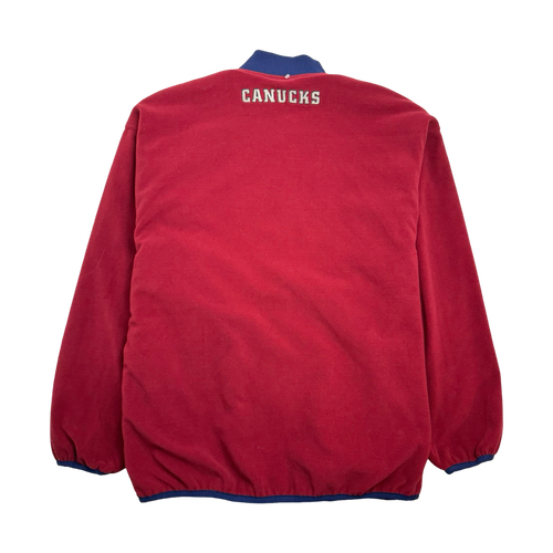 (L) Vintage Vancouver Canucks Reversible Nike Zip-Up Jacket | Vintage Clothing Store Canada