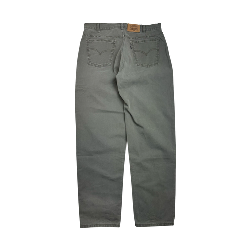 Vintage Levis 634 Black Tab Denim Pants Green | Vintage Clothing Store Canada