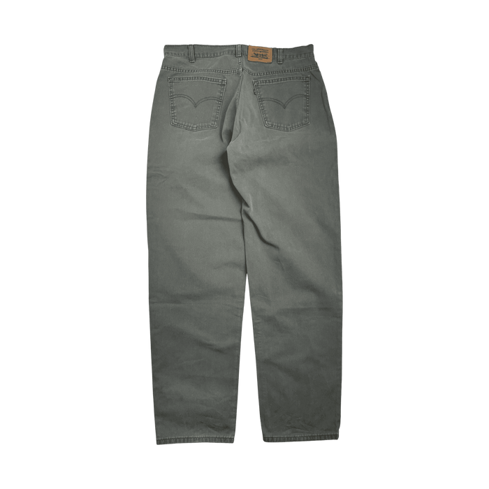 Vintage Levis 634 Black Tab Denim Pants Green | Vitnage Clothing Store Canada