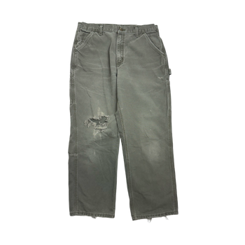 Vintage Carhartt Carpenter Pants Green