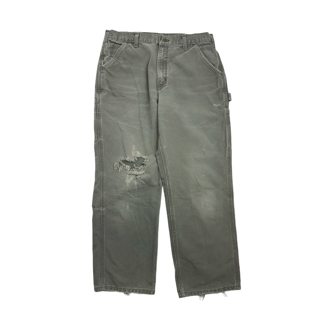 Vintage Carhartt Carpenter Pants Green