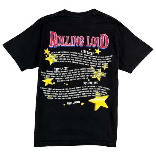 Revenge Rolling Loud 2021 Tee Black (USED) | Vintage Clothing Store Canada
