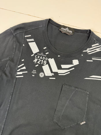 Stone Island Shadow Project Tee Black (USED)