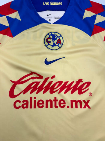 (L) Nike Club America Soccer Kit Yellow