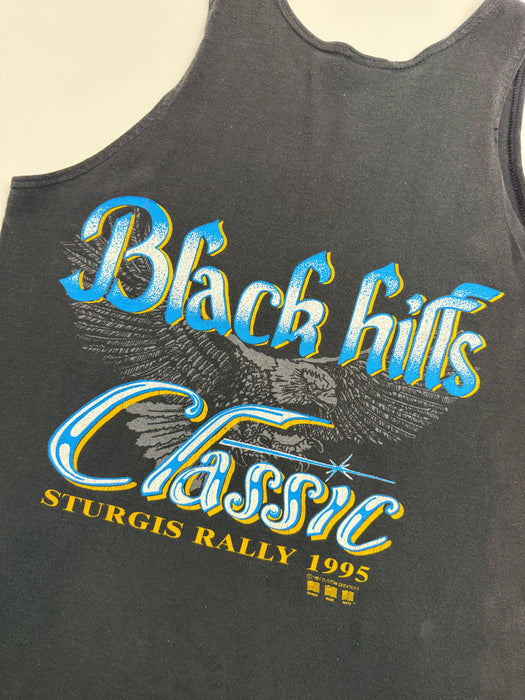 Vintage 1995 Sturgis Black Hills Rally Tank Top Black | Vitnage Clothing Store Canada