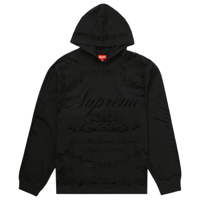 Supreme Celebre Hooded L/S Top Black