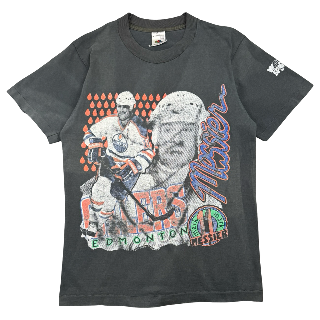 Vintage Edmonton Oilers Mark Messier Tee Black