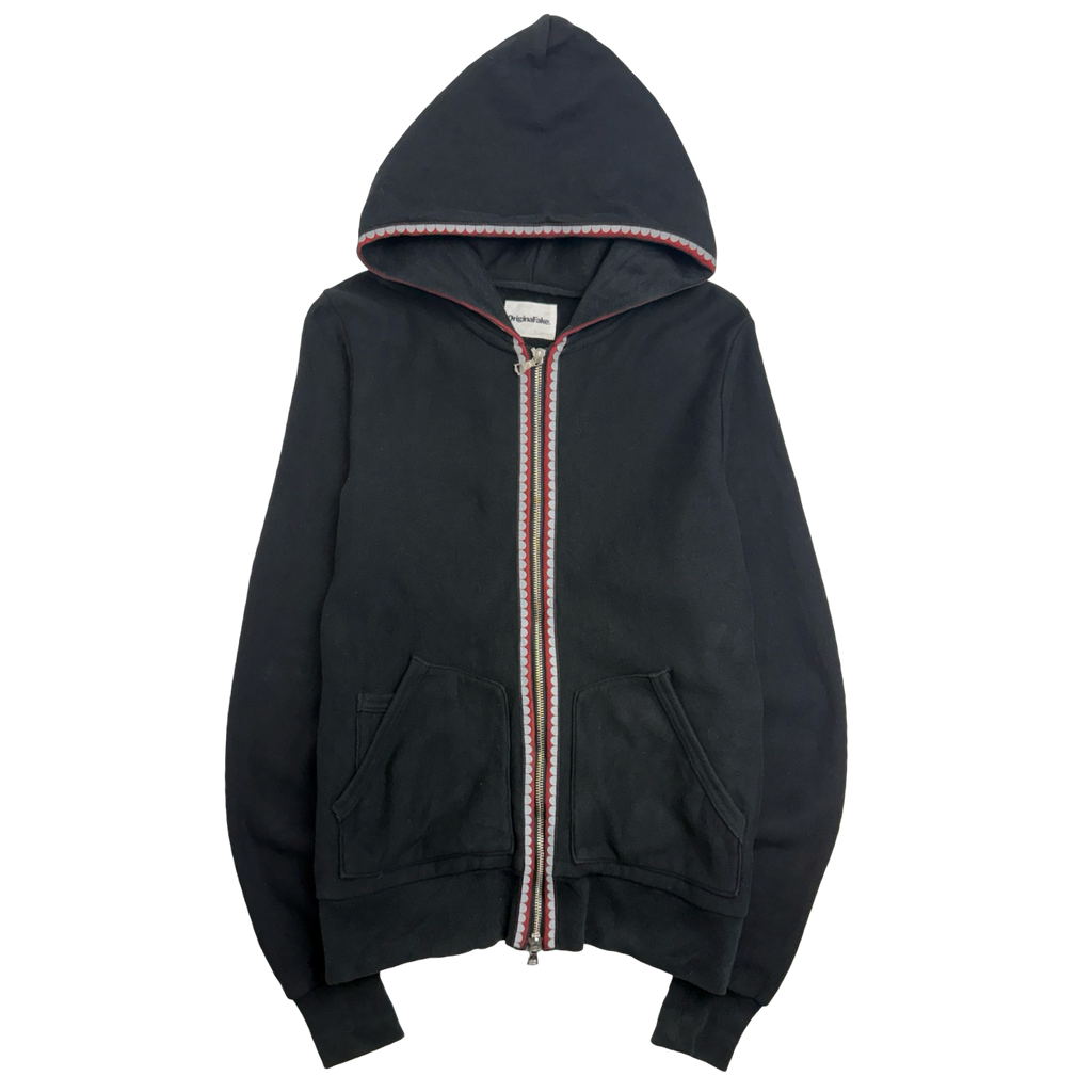 OriginalFake Chomper Teeth Zip Up Sweater Black (USED)