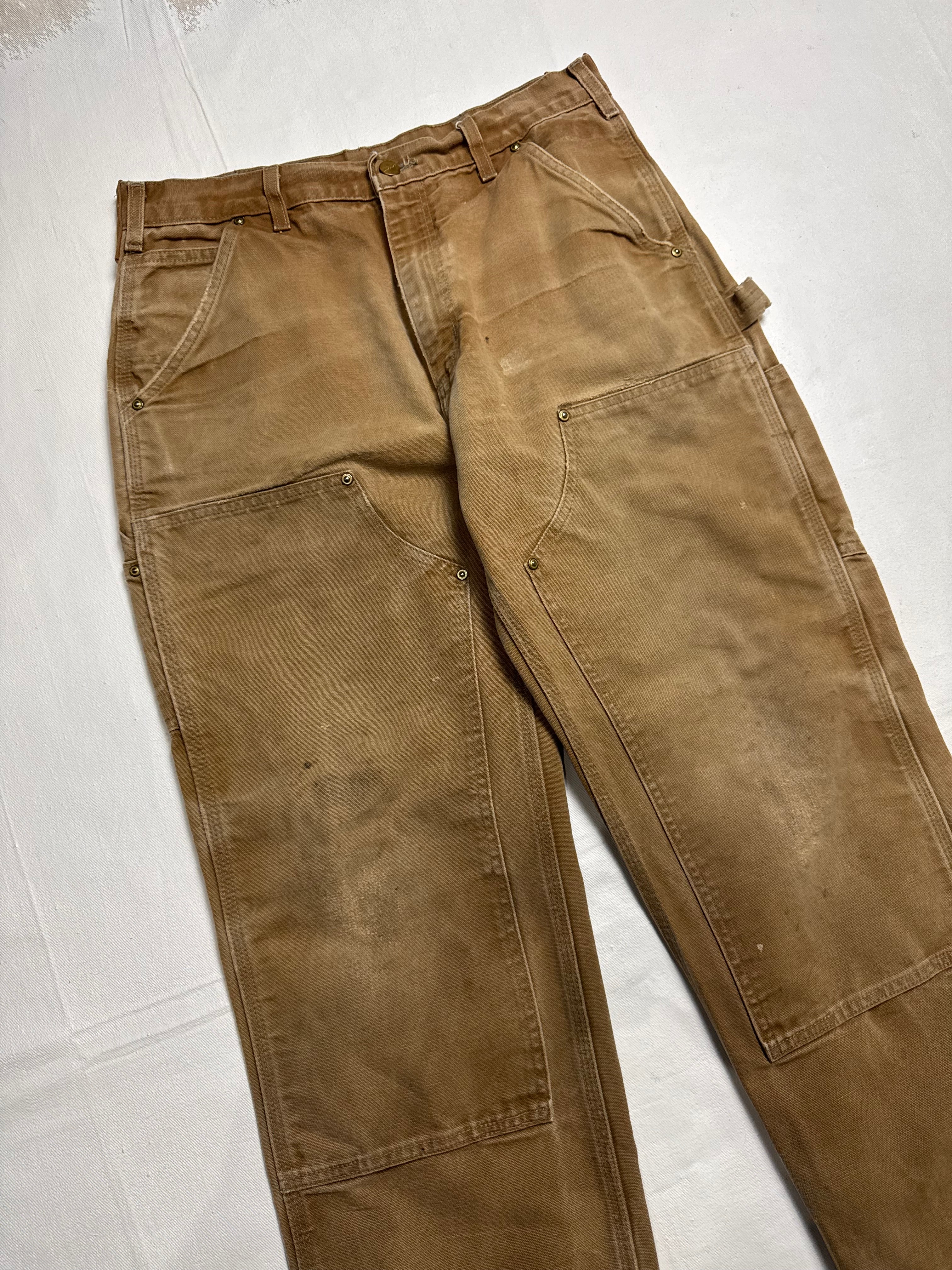 Carhartt Double Knee Carpenter Pants Khaki