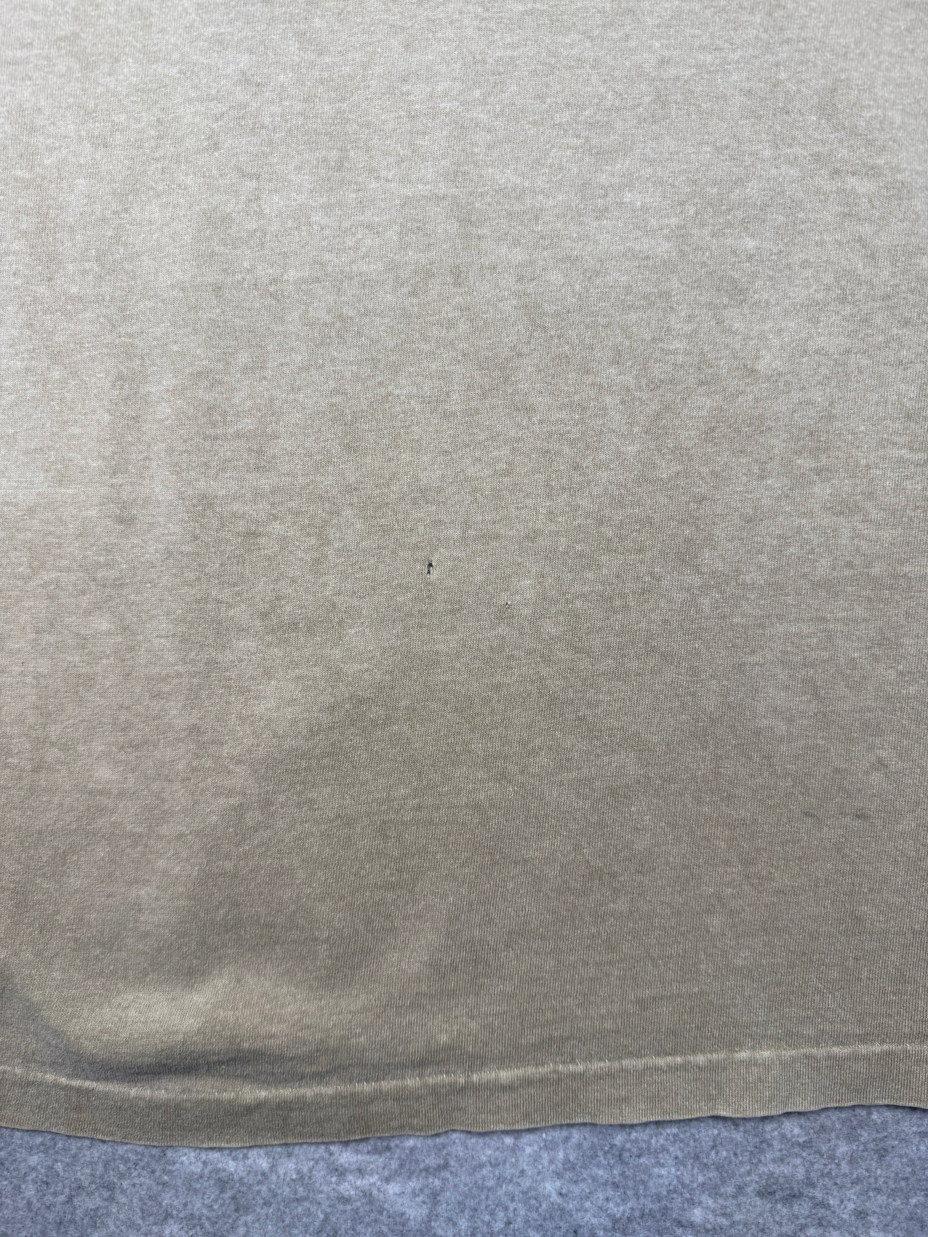 Vintage Harley Davidson Four Corners Pocket Tee Beige