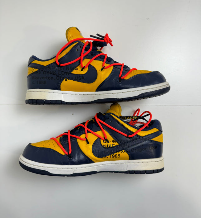 Nike Dunk Low Off-White University Gold (USED) | Vitnage Clothing Store Canada