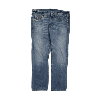 (37) Vintage Y2K True Religion Billy-Cut Denim Jeans