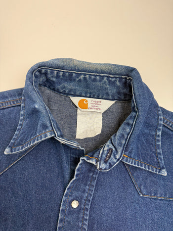 Vintage Carhartt Button-up L/S Shirt Denim
