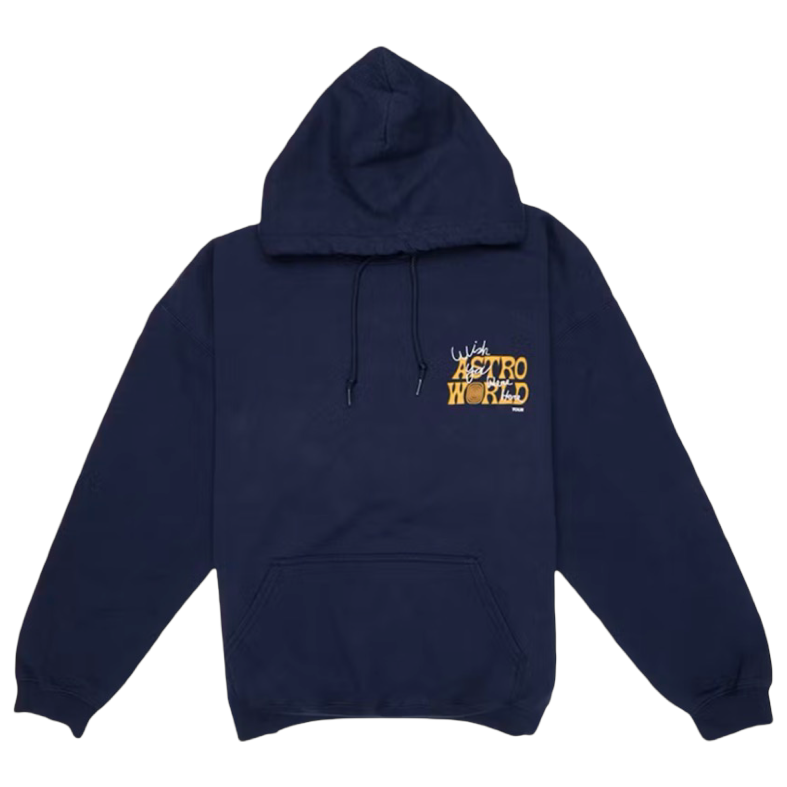 Travis Scott Astroworld Houston Hoodie Navy