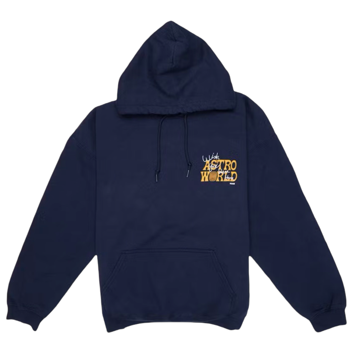 Travis Scott Astroworld Houston Hoodie Navy | Vitnage Clothing Store Canada