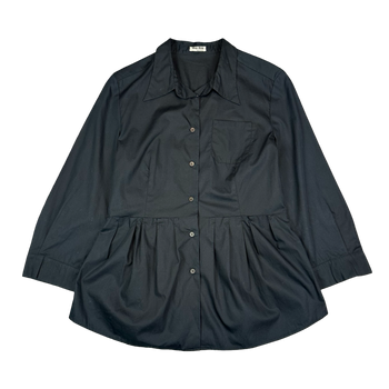 Women's Miu Miu Plain Black