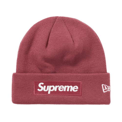 Supreme New Era Box Logo Beanie FW21 Plum | Vintage Clothing Store Canada