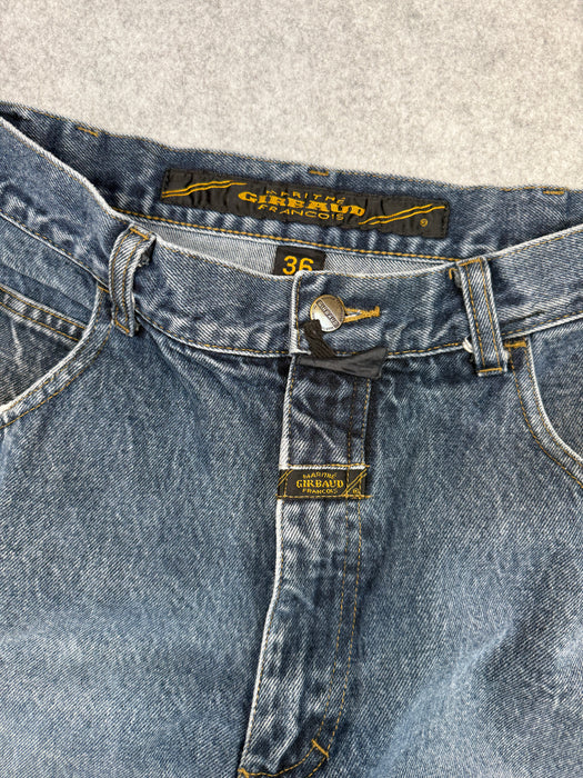 Marithe Francois Girbaud Stone Washed Denim Jeans (USED) | Vitnage Clothing Store Canada