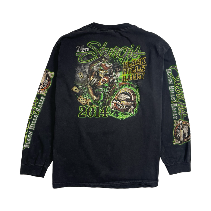 2014 Black Hills Sturgis L/S Tee Black | Vitnage Clothing Store Canada