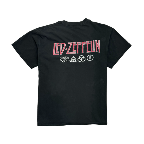 (L) Vintage '04 Led Zeppelin Band Tee Black | Vintage Clothing Store Canada