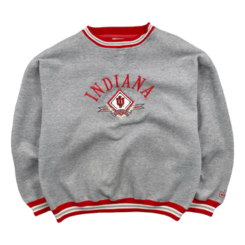 Vintage Indiana Hoosiers Sweatshirt Grey