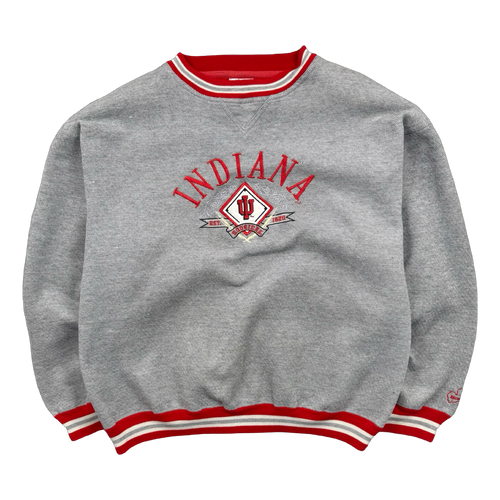 Vintage Indiana Hoosiers Sweatshirt Grey | Vintage Clothing Store Canada