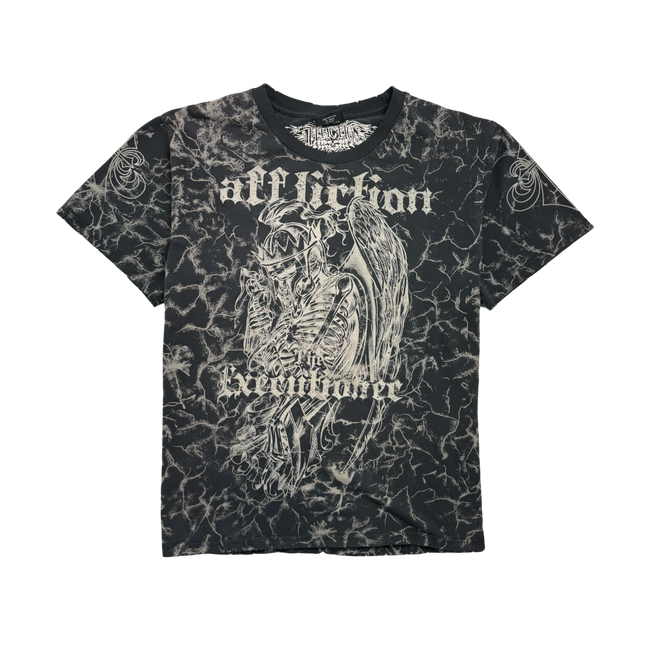 Vintage Y2k Affliction Tee Black