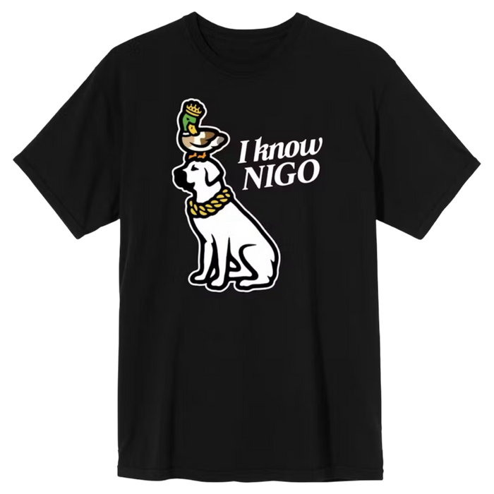 Human Made I Know Nigo Tee Black | Vitnage Clothing Store Canada