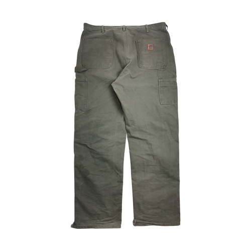 Vintage Carhartt Double Knee Pants Green | Vintage Clothing Store Canada