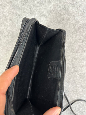 Vivienne Westwood Leather Clutch Bag Black