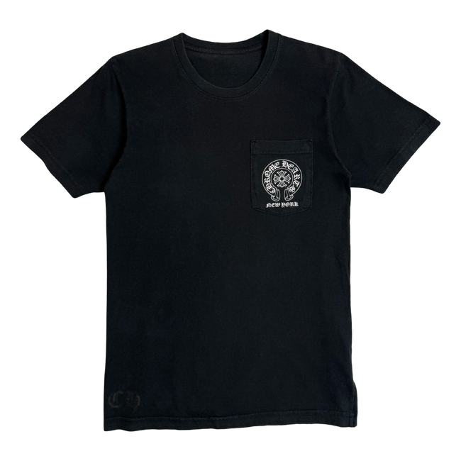Chrome Hearts New York Horseshoe Pocket Tee Black