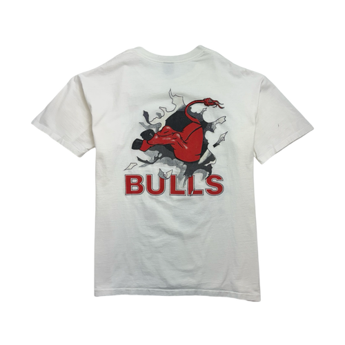 Vintage 90s Chicago Bulls Tee White | Vintage Clothing Store Canada