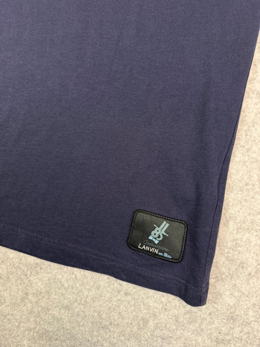 Lanvin en Bleu Tee Navy Blue (USED) | Vitnage Clothing Store Canada