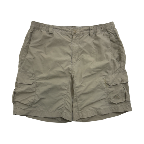 (L) The North Face Nylon Cargo Shorts Khaki | Vintage Clothing Store Canada