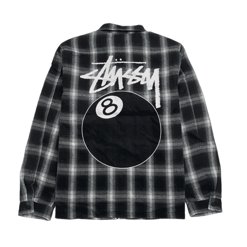 Stussy 8 Ball Checkered Zip Jacket Australia Exclusive | Vintage Clothing Store Canada