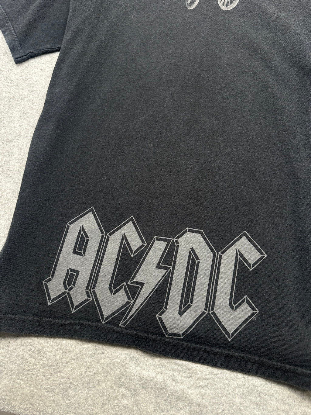 Vintage AC/DC For Those About To Rock Tee Black