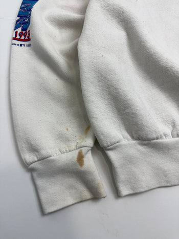 1993 Toronto Blue Jays World Series Double Play Sweatshirt White